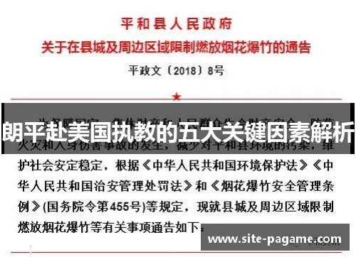 朗平赴美国执教的五大关键因素解析